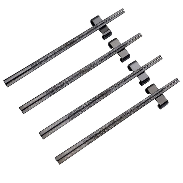 Kito Chopsticks spisepinde 4-pak - Sort - Vargen & Thor