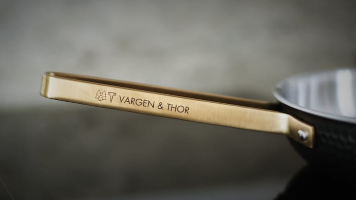 Model Xb Jr stegepande Ø22 cm, Sort Vargen & Thor