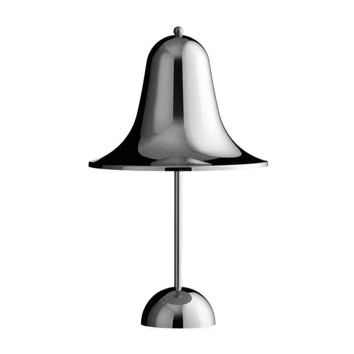 Pantop bærbar bordlampe 30 cm, Shiny chrome Verpan