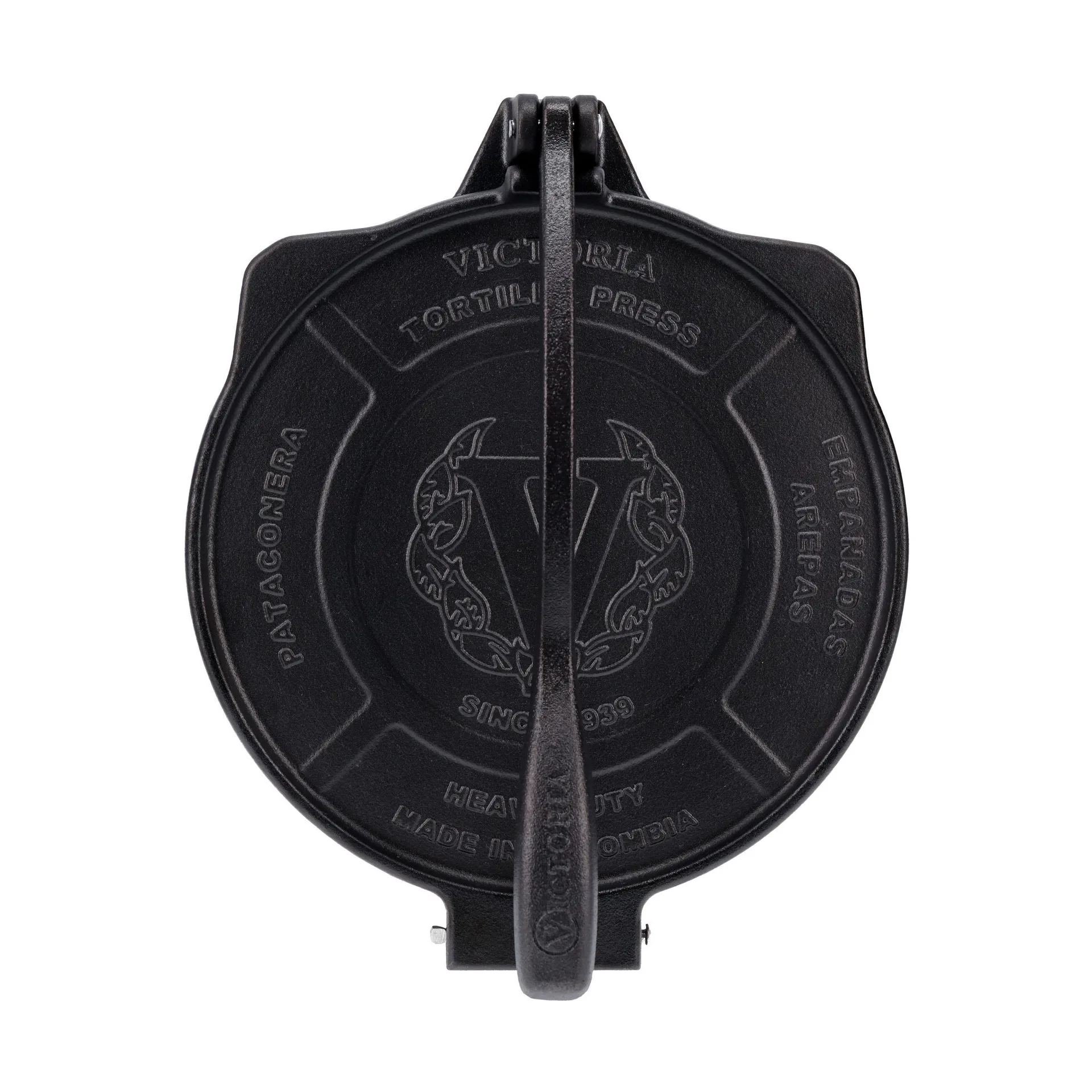 Heavy duty tortillapress Ø25 cm, Sort Victoria