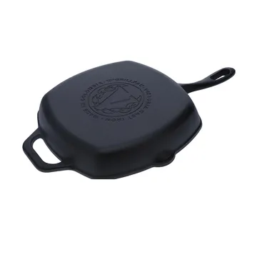 Victoria firkantet grillpande støbejern enameled - 44,1x28,4 cm - Victoria