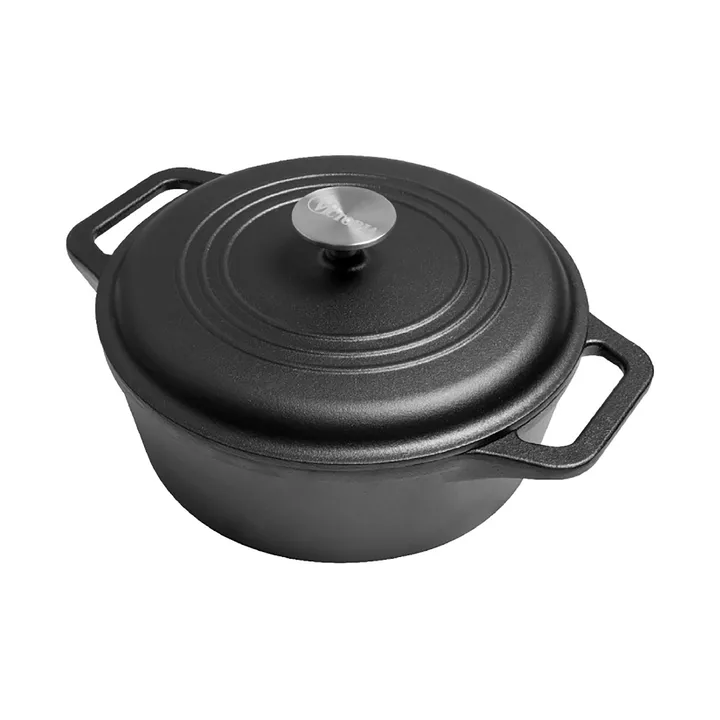 Victoria gryde støbejern enameled - 3,8 l - Victoria