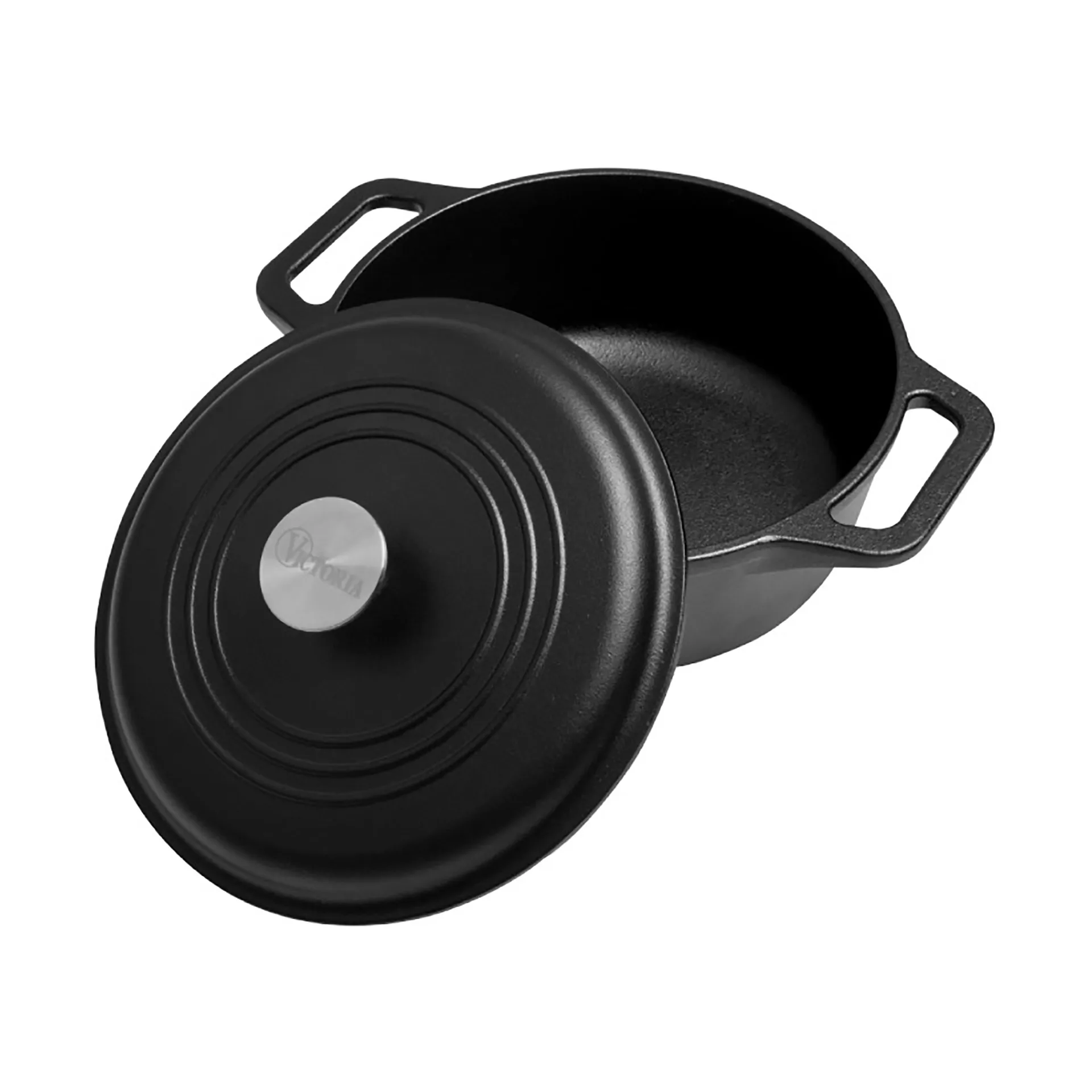 Victoria gryde støbejern enameled, 3,8 l Victoria