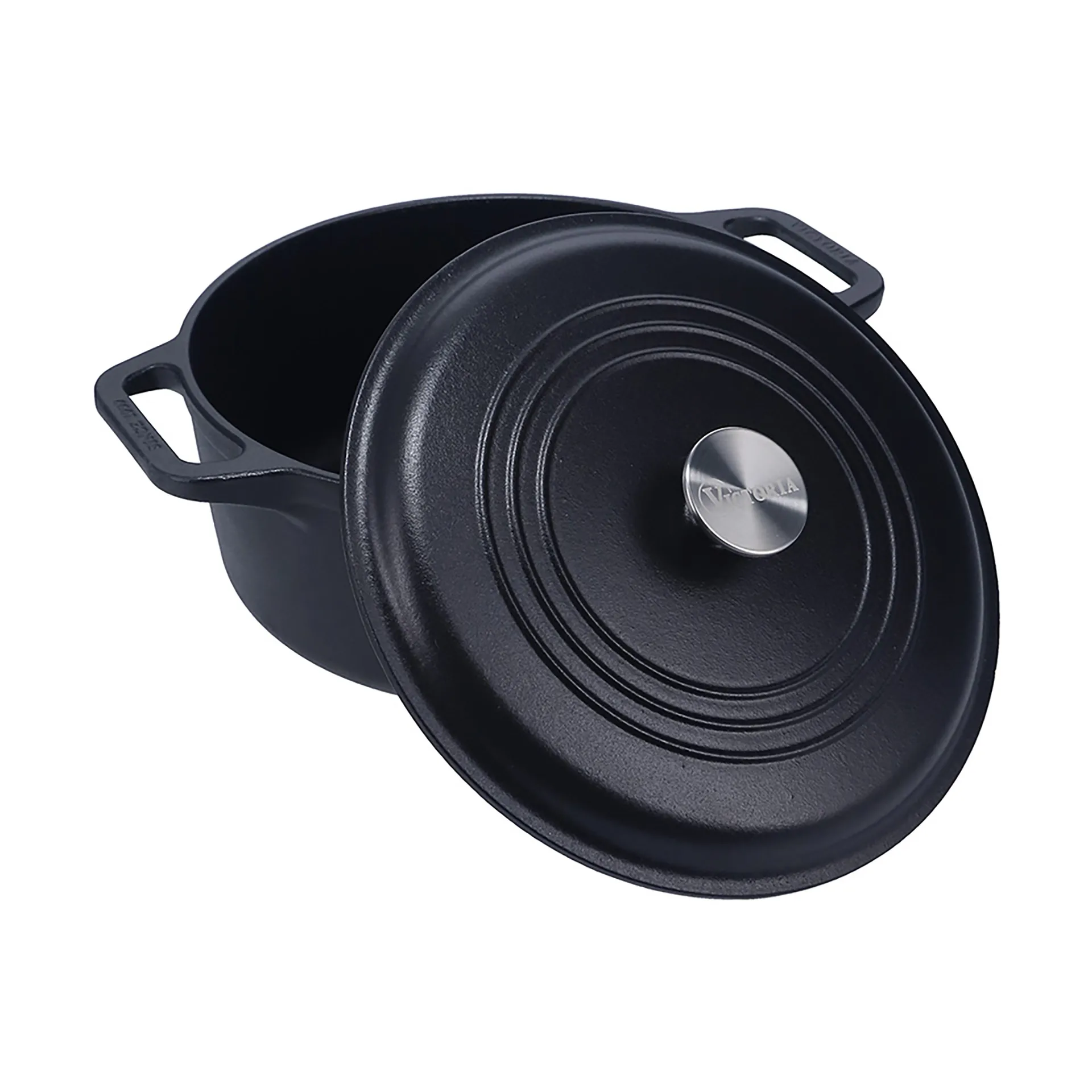 Victoria gryde støbejern enameled, 6,6 L Victoria