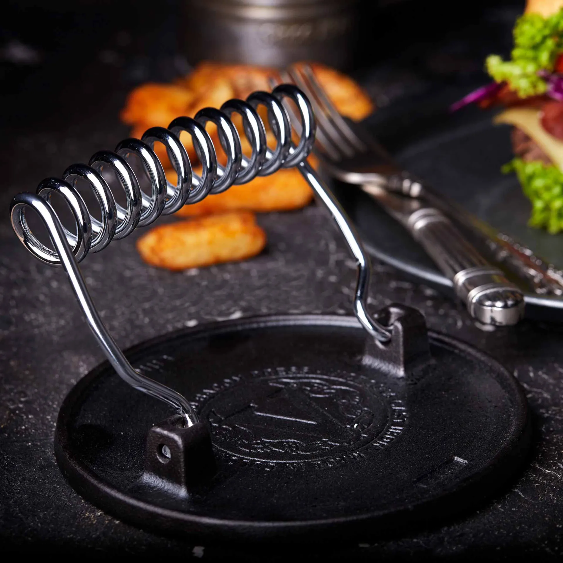 Victoria hamburgerpress Ø16,5 cm, Sort Victoria