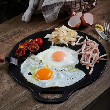 Victoria Tawa steghæld støbejern pre-seasoned - Ø38 cm - Victoria