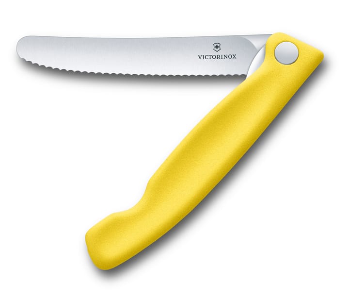 Swiss Classic Foldable Urtekniv, Yellow Victorinox