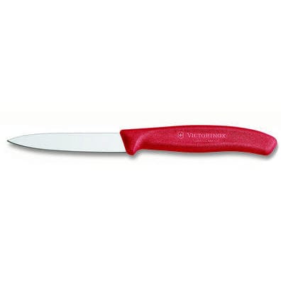 Victorinox grøntsags- & skrællekniv 8 cm - Rød - Victorinox