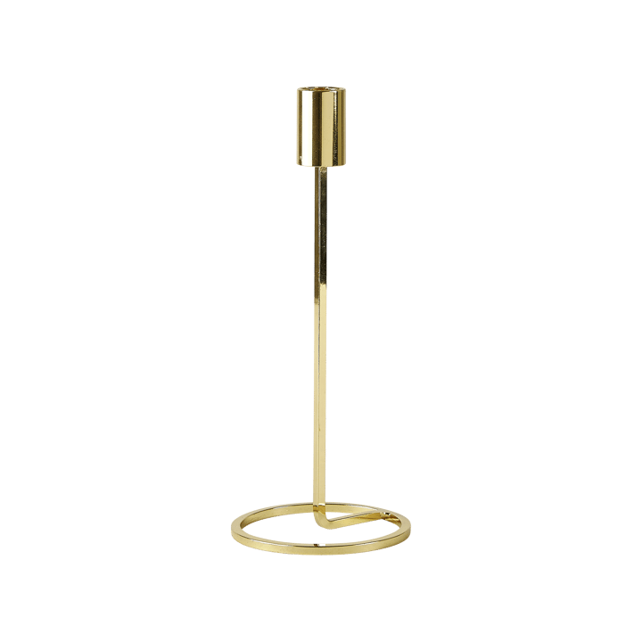 Amat lysestage 23,5 cm, Guld Villa Collection