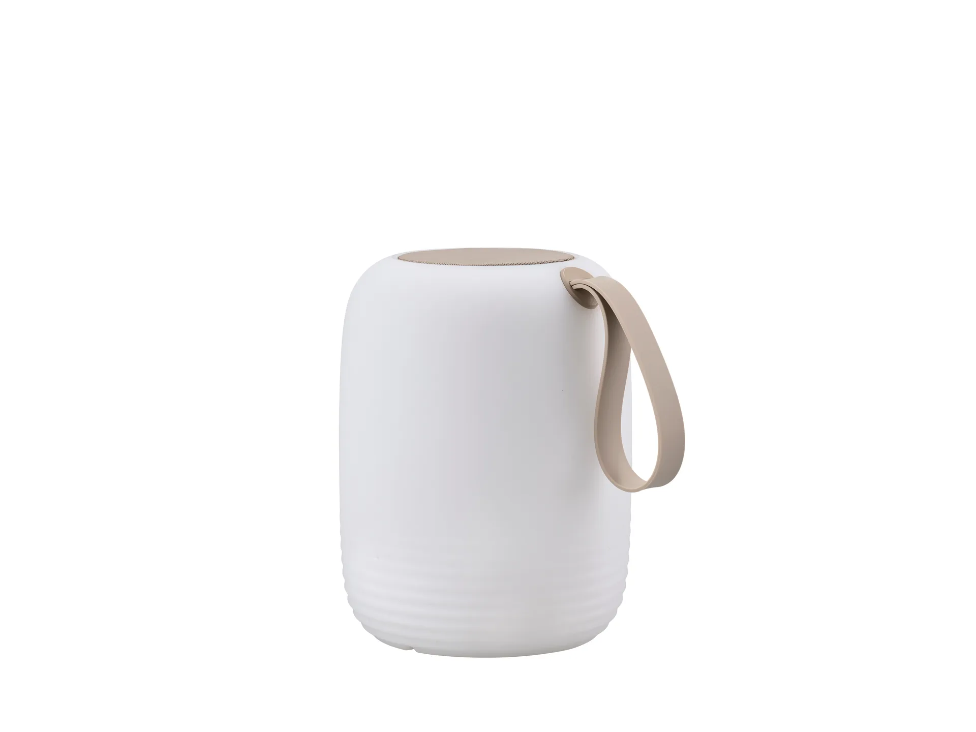 Hav lampe & højttaler bærbar 27,5 cm, Hvid Villa Collection