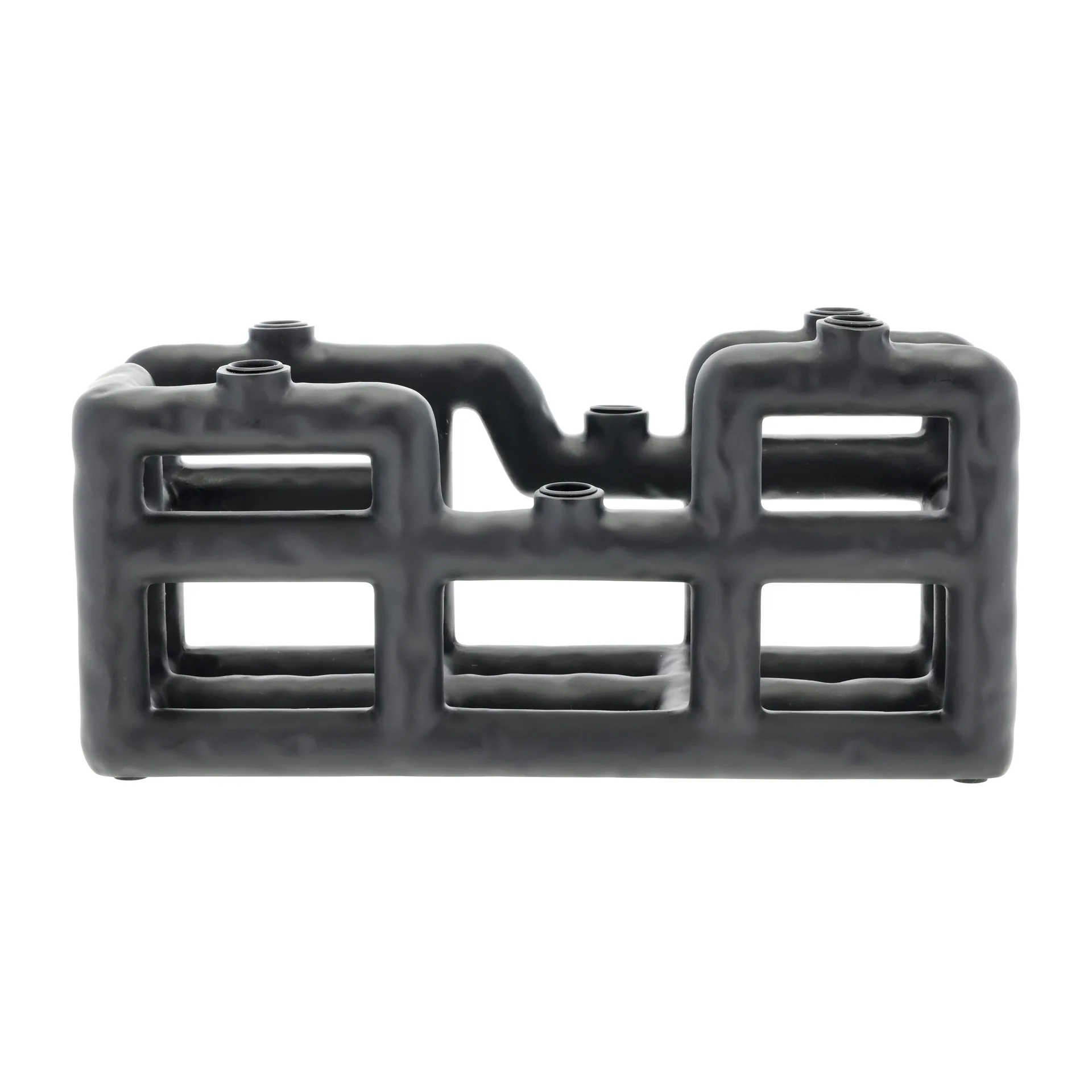 Lyst lysestage 6 lys, Sort Villa Collection