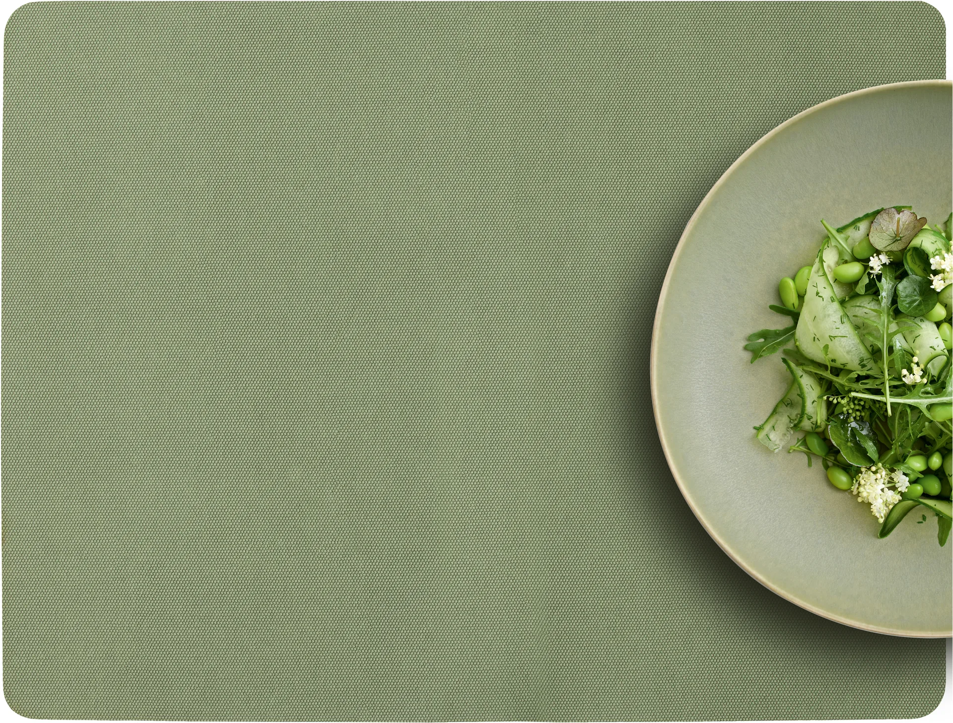 Shoku dækkeserviet 35x46 cm 4-pak, Pure Green Villa Collection