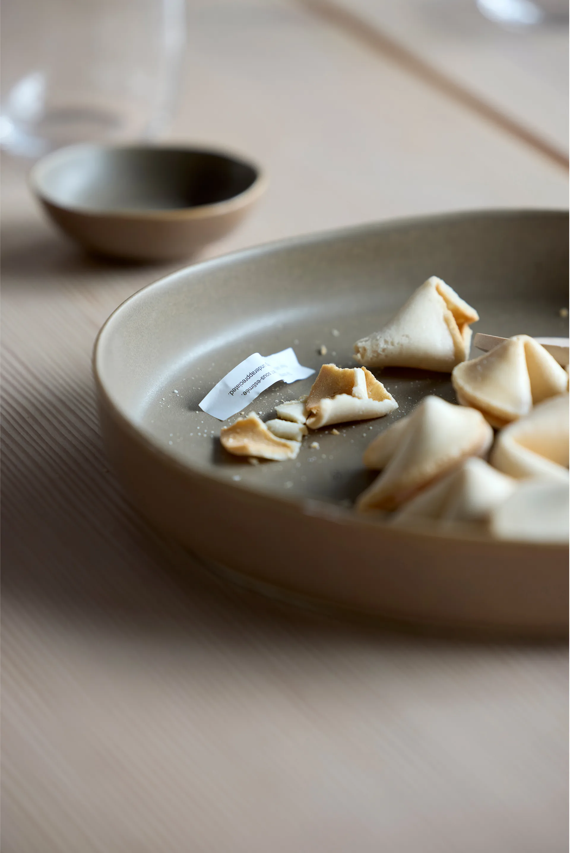 Shoku serveringsfad Ø28 cm, Warm Brown Villa Collection