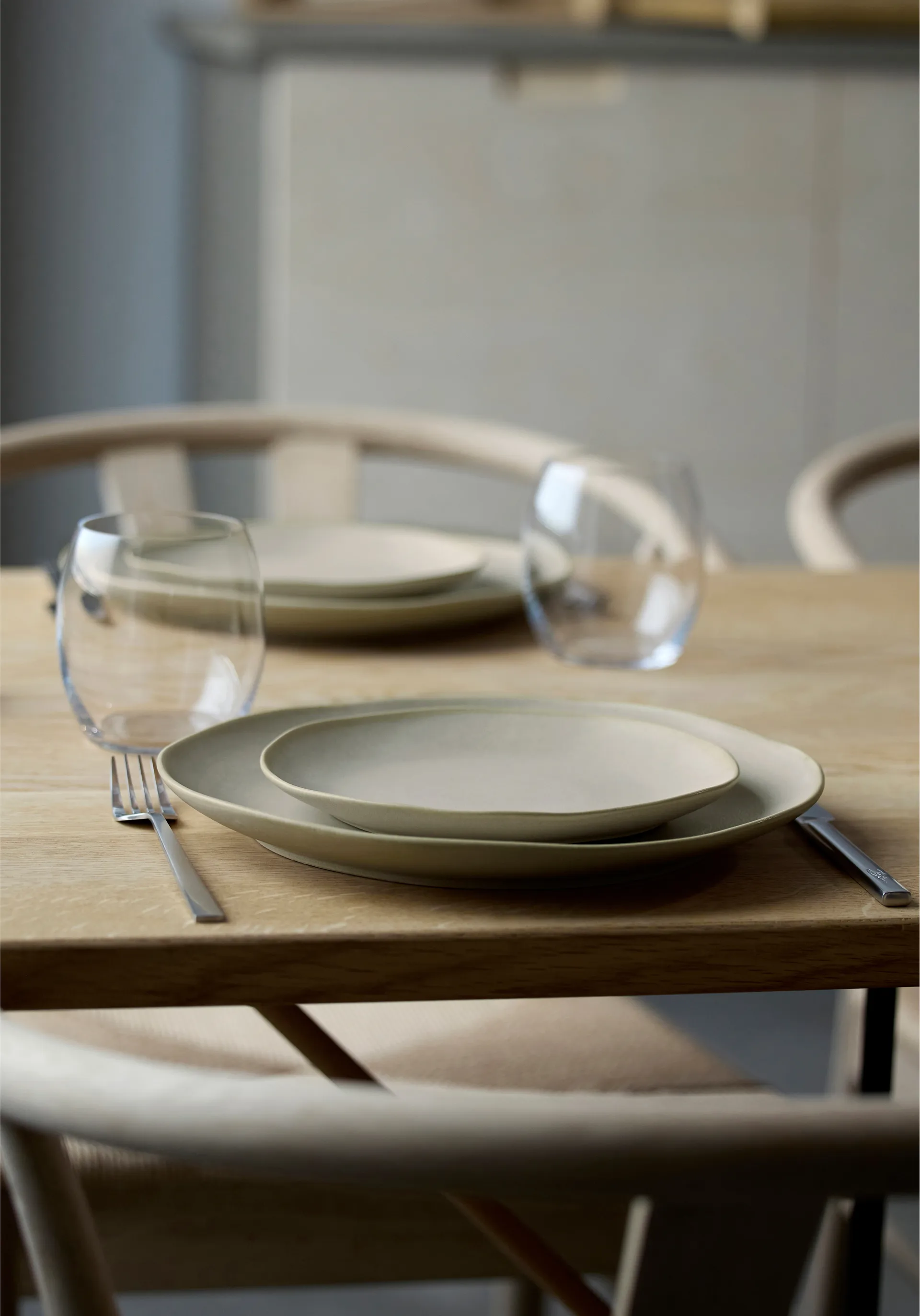 Shoku tallerken Ø20 cm, Warm Brown Villa Collection