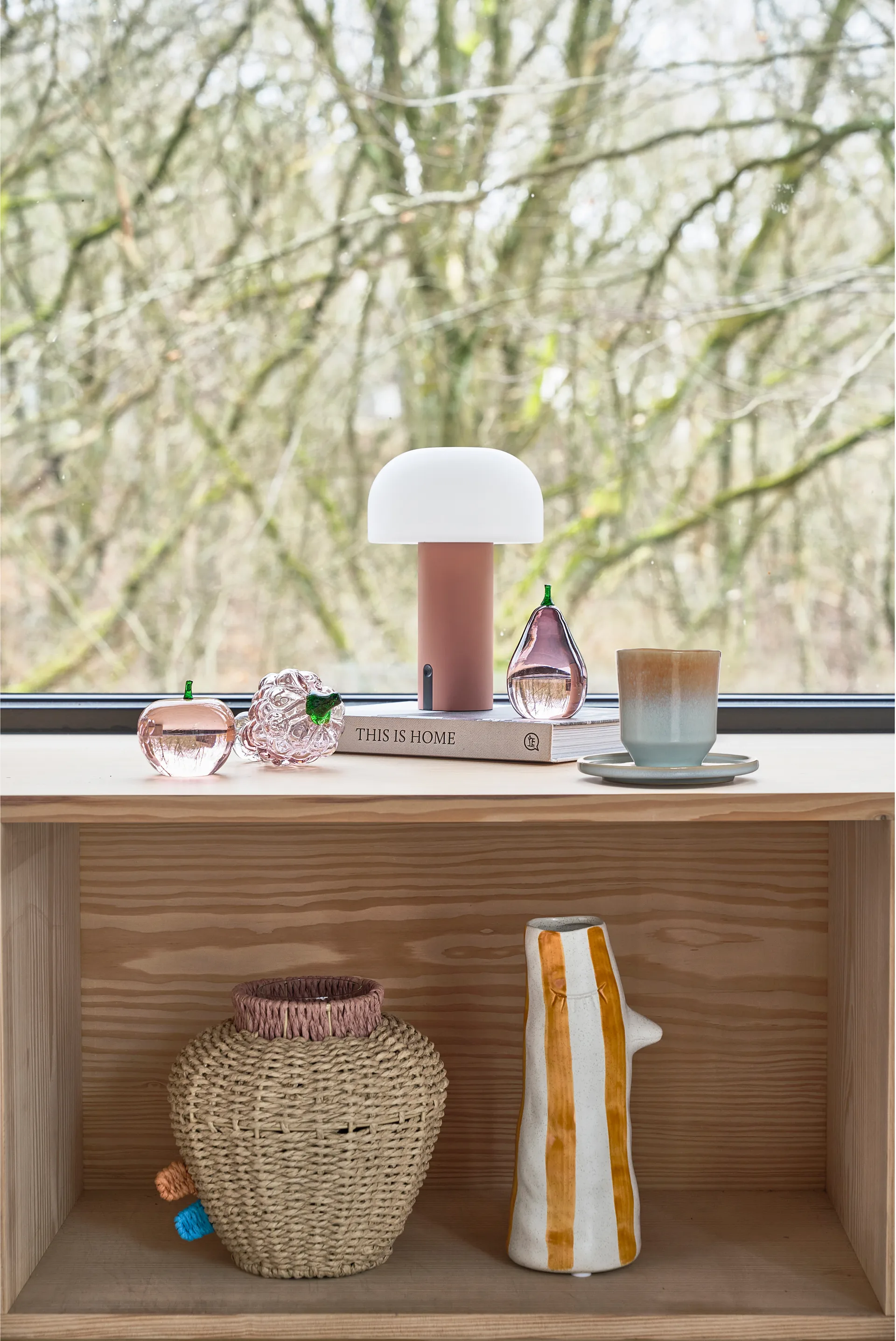 Styles LED-lys bærbar Ø15 cm, Pink Villa Collection