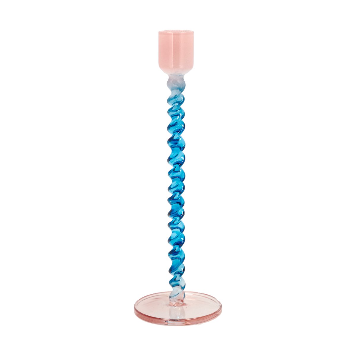 Villa Collection Styles lysestage 20,3 cm Blue-pink