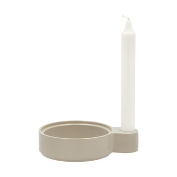 Styles lysestage 3,6x16 cm - Sand-aluminium - Villa Collection