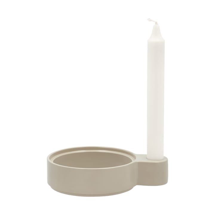 Styles lysestage 3,6x16 cm, Sand-aluminium Villa Collection