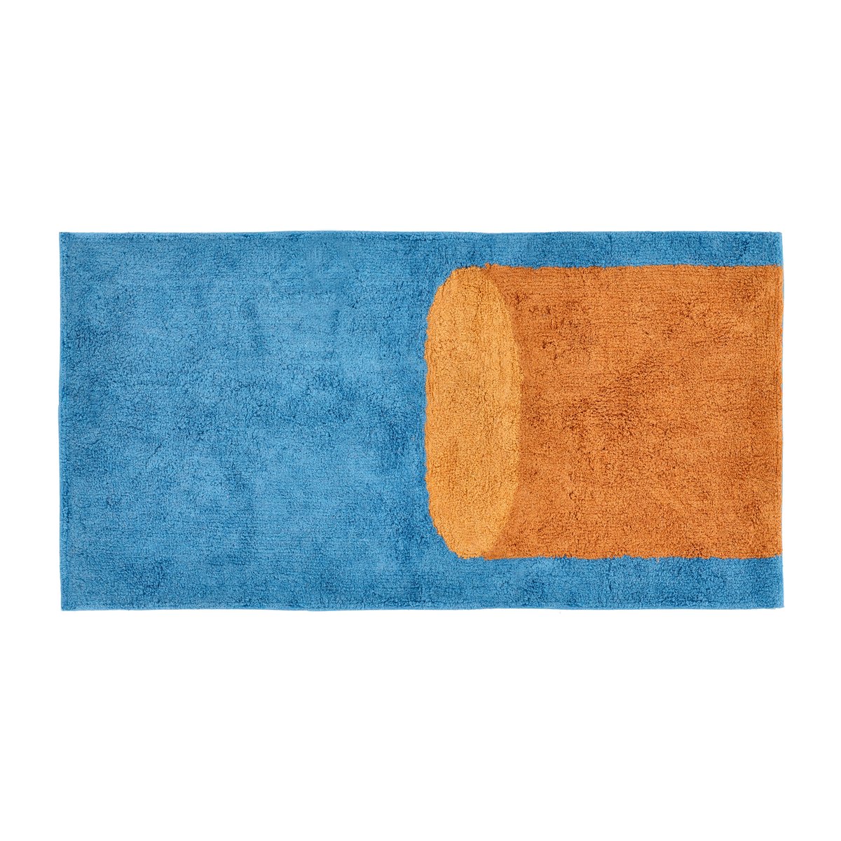 Villa Collection Styles tuftet tæppe 70×140 cm Blue