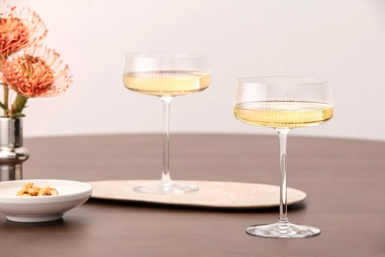 Afina champagnecoupeglas, Transparent, 12 cl, 4-pak Villeroy & Boch