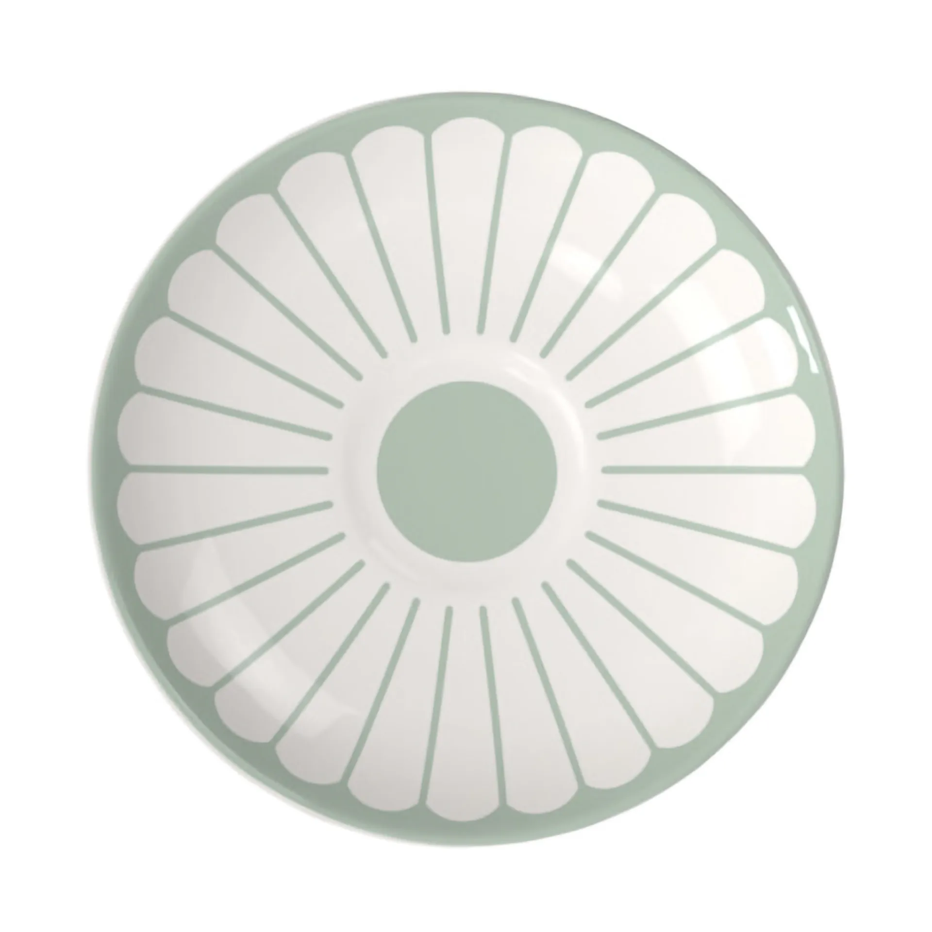 Fleu fad til espressokop Ø11,7 cm, White-green Villeroy & Boch