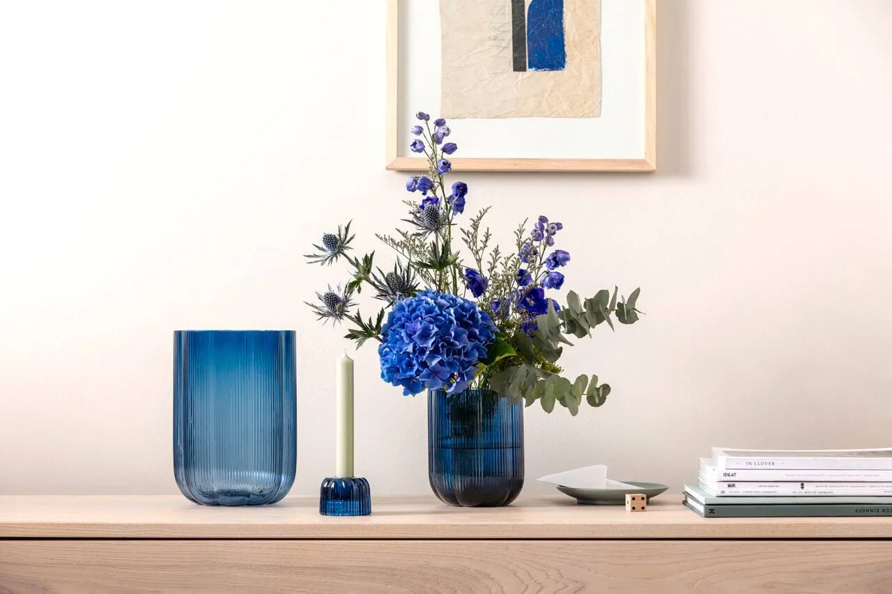 Fleur 2 i 1 lyslygte, Blå, Ø6,3 cm Villeroy & Boch