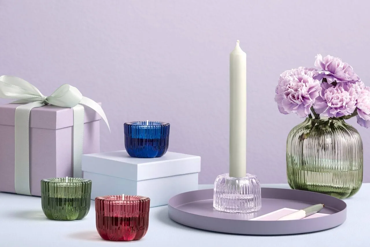 Fleur 2 i 1 lyslygte, Cassis, Ø6,3 cm Villeroy & Boch