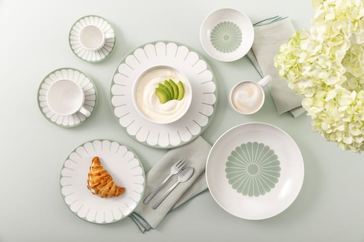 Fleur kaffekop 16 cl, White-green Villeroy & Boch