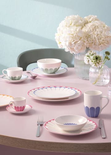 Fleur morgenmadsskål 43 cl - White-green - Villeroy & Boch