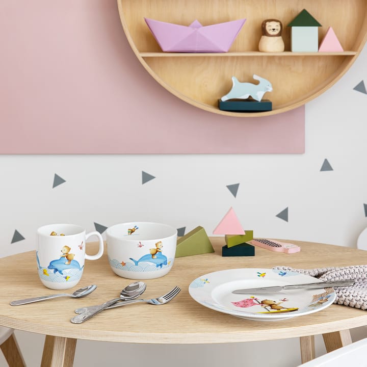 Happy as a Bear børneservice og -bestik, 7 dele Villeroy & Boch