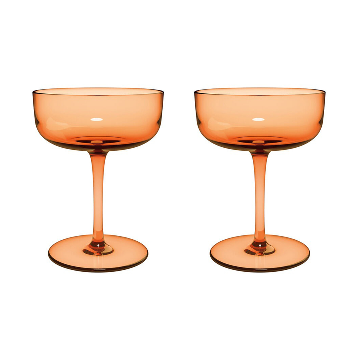 Villeroy & Boch Like champagneglas coupe 10 cl 2-pak Apricot