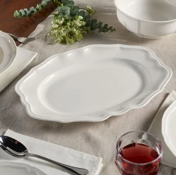 Manoir serveringsfad 37 cm - Hvid - Villeroy & Boch