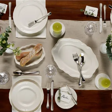 Manoir serveringsfad 37 cm - Hvid - Villeroy & Boch