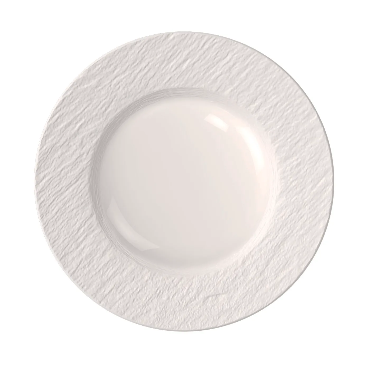 Manufacture Ice tallerken, Hvid, Ø21,7 cm Villeroy & Boch