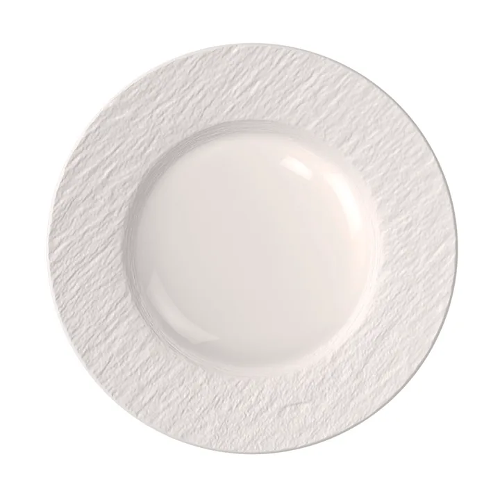 Manufacture Ice tallerken - Hvid, Ø21,7 cm - Villeroy & Boch
