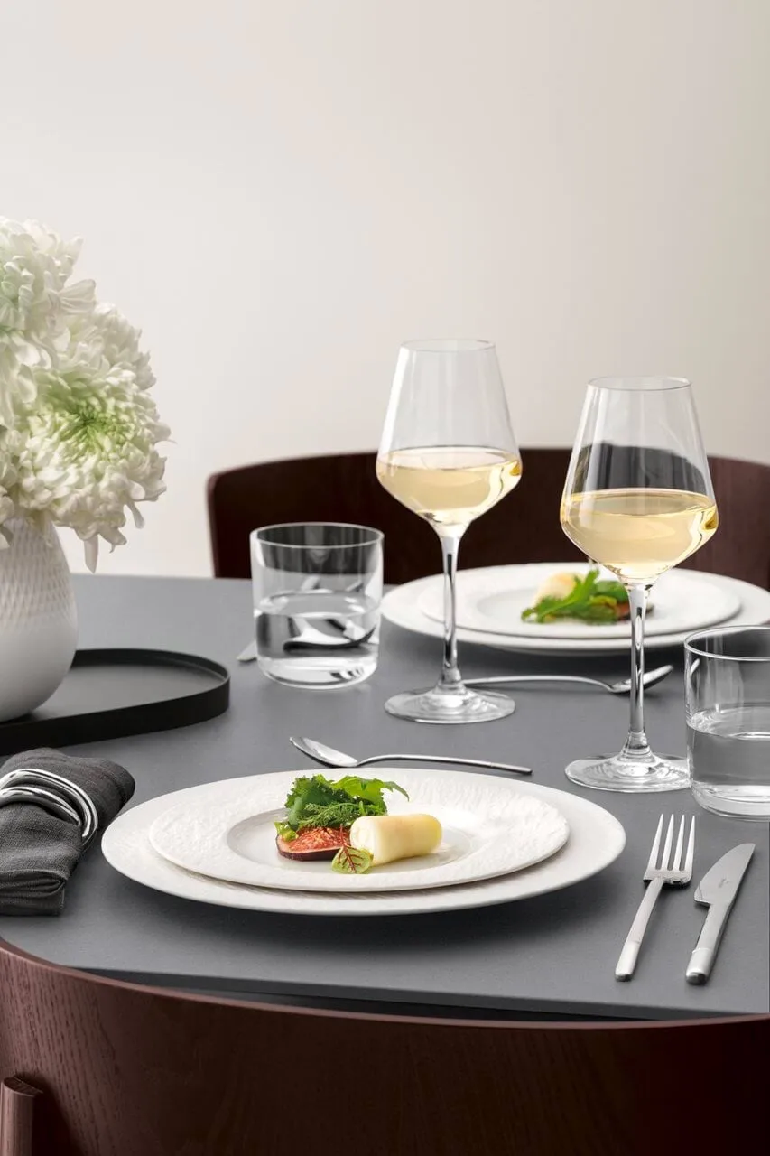 Manufacture Ice tallerken, Hvid, Ø21,7 cm Villeroy & Boch