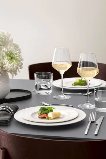 Manufacture Ice tallerken - Hvid, Ø21,7 cm - Villeroy & Boch