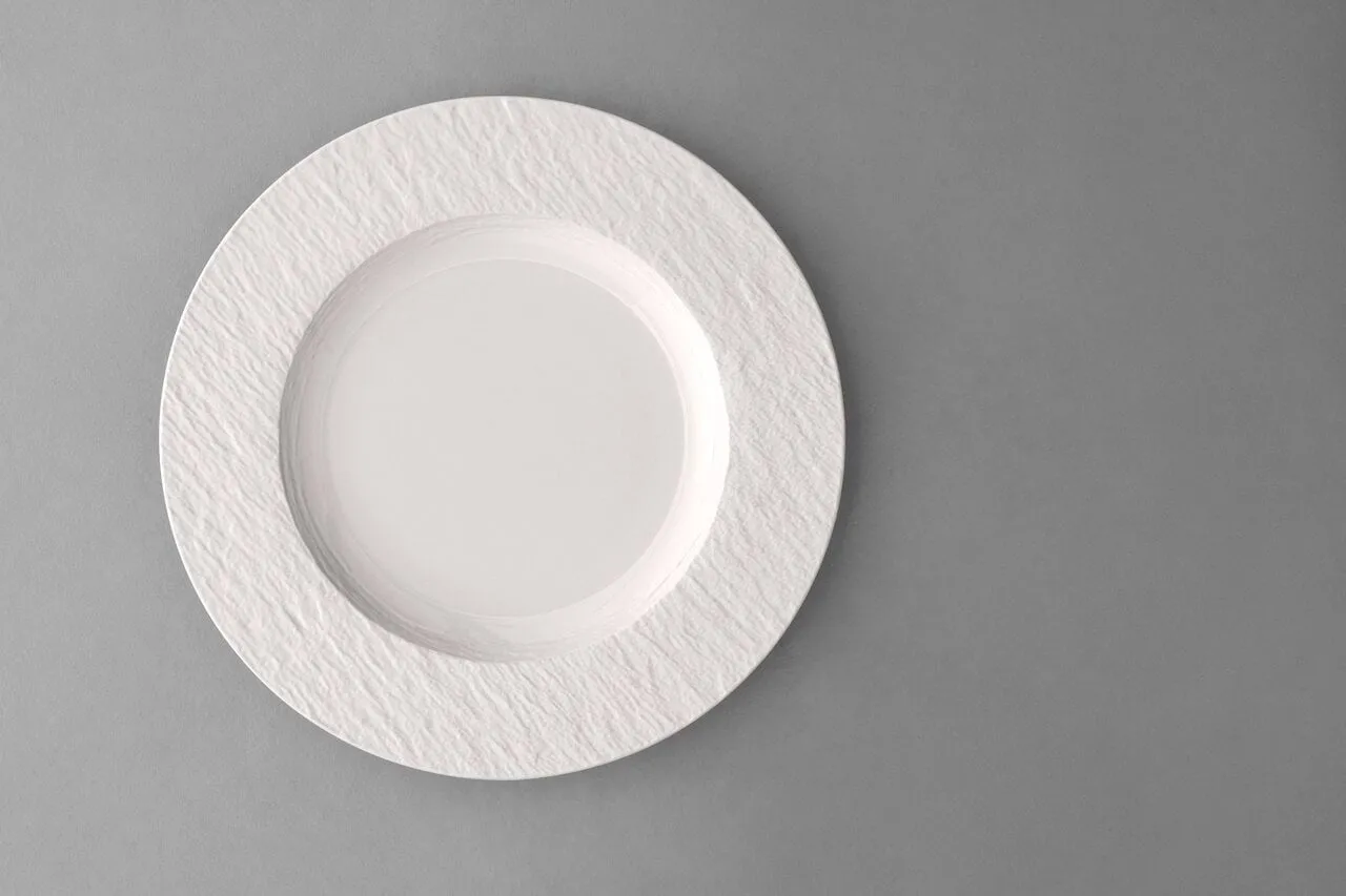 Manufacture Ice tallerken, Hvid, Ø27,1 cm Villeroy & Boch