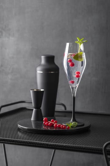 Manufacture Rock champagneglas 26 cl 4-pak - Klar/Sort - Villeroy & Boch