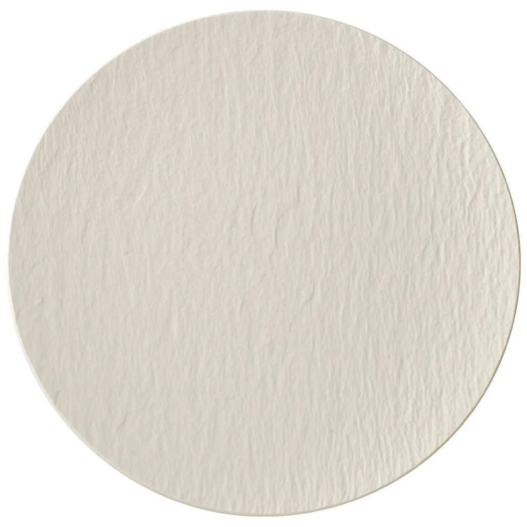 Villeroy & Boch Manufacture Rock coupe tallerken Ø25 cm White