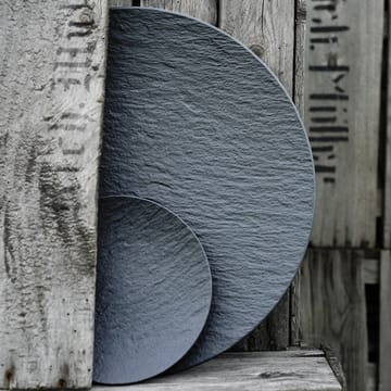 Manufacture Rock Gourmet tallerken Ø32 cm - sort - Villeroy & Boch