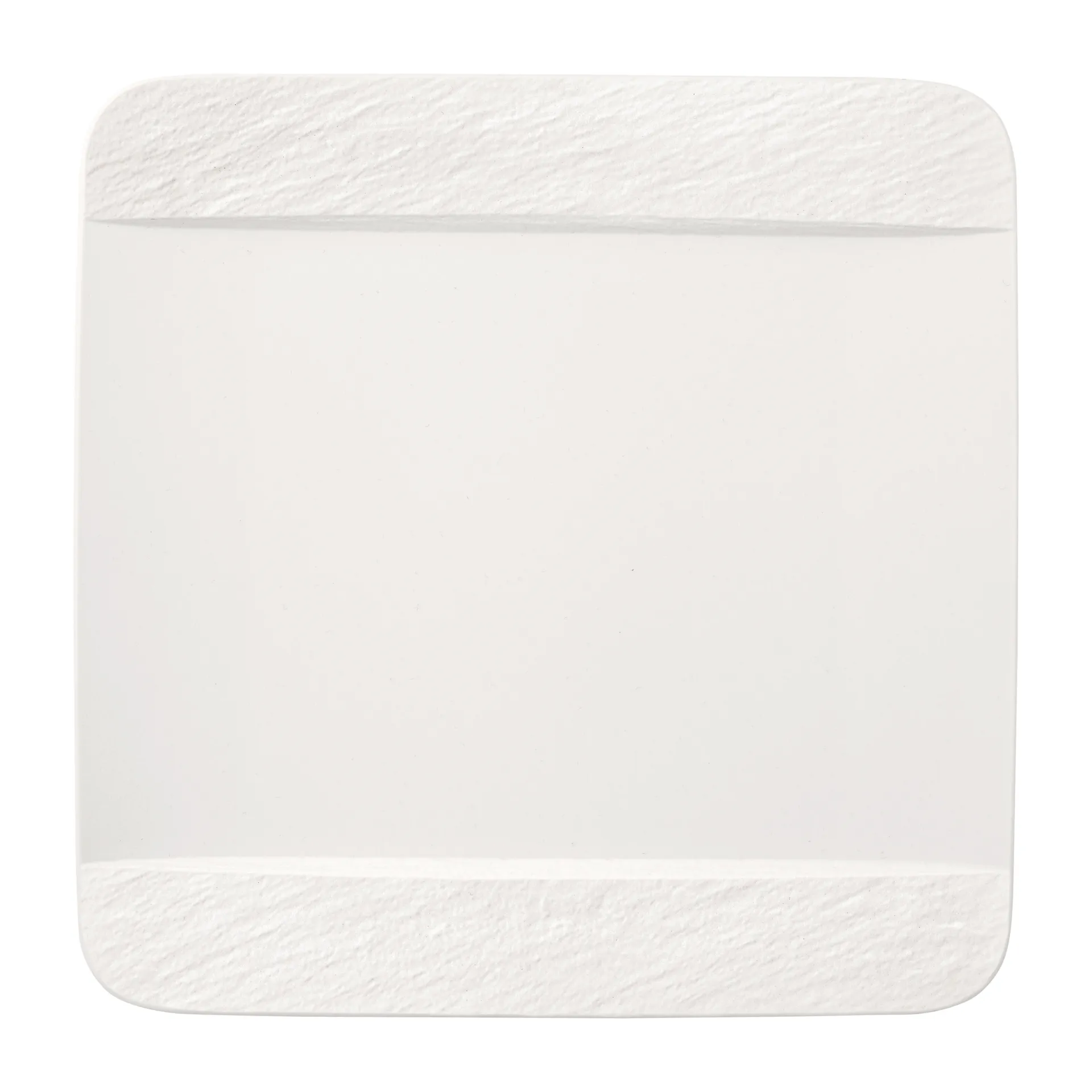 Manufacture Rock tallerken 28x28 cm, Blanc Villeroy & Boch
