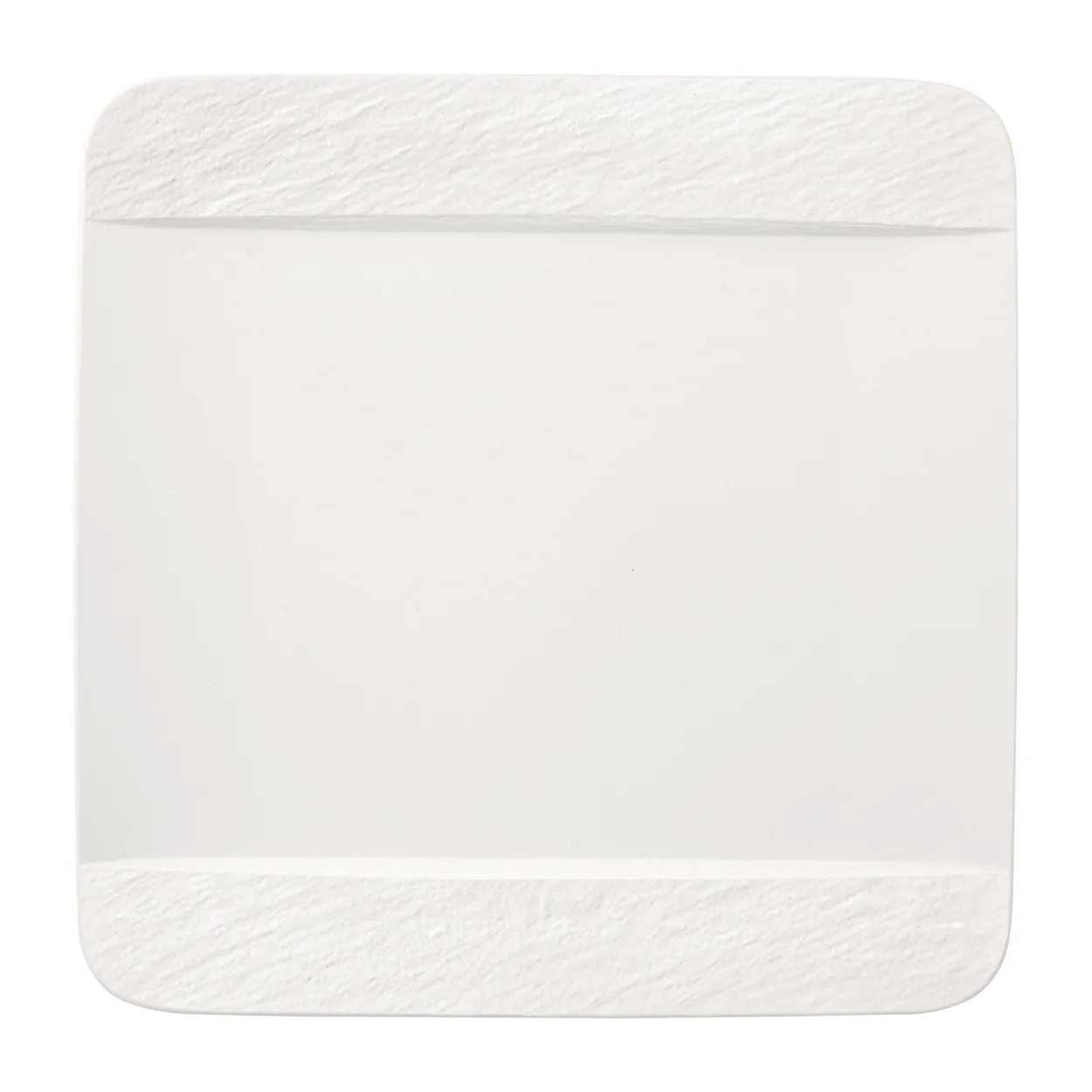 Villeroy & Boch Manufacture Rock tallerken 28x28 cm Blanc
