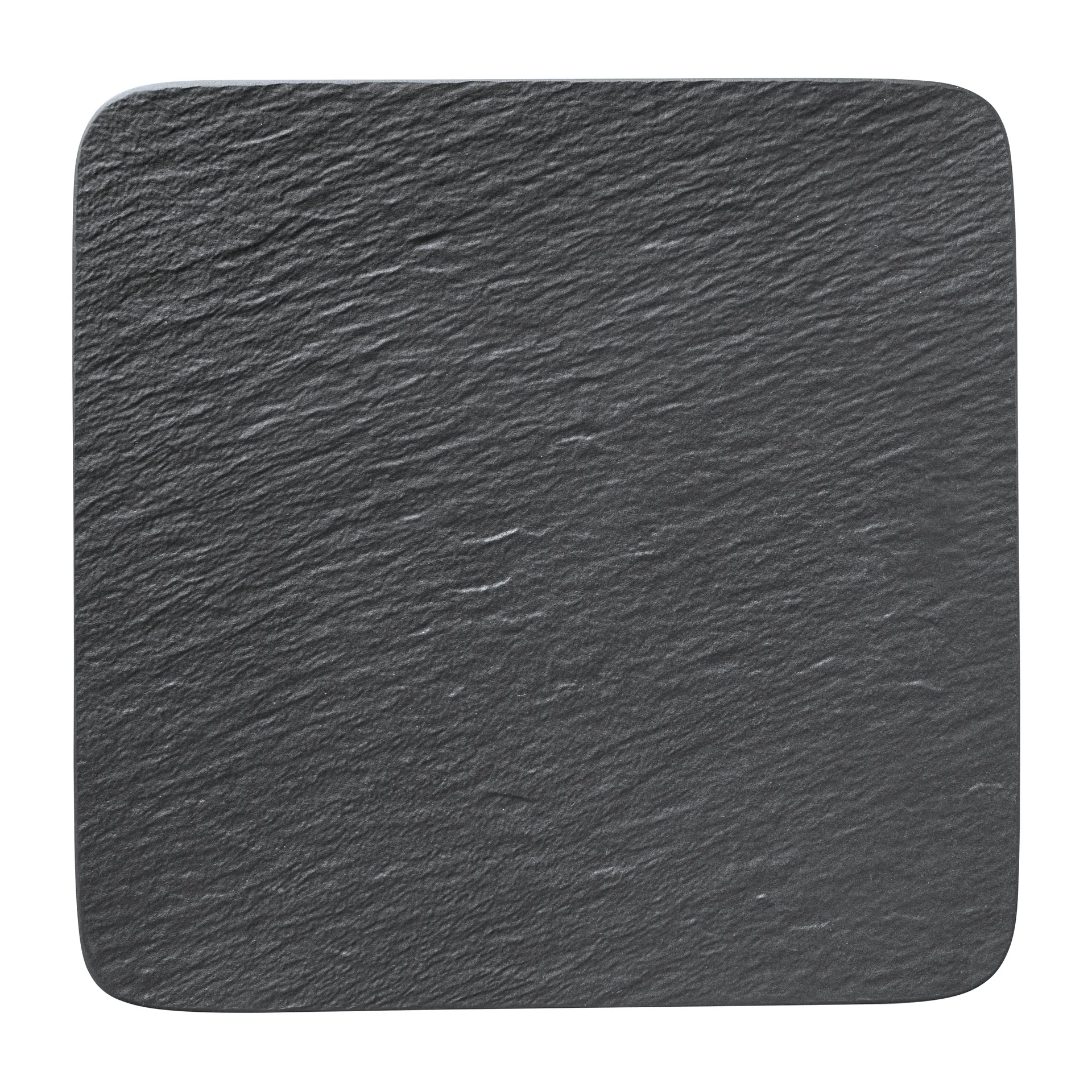 Manufacture Rock tallerken 32x32 cm, Sort Villeroy & Boch