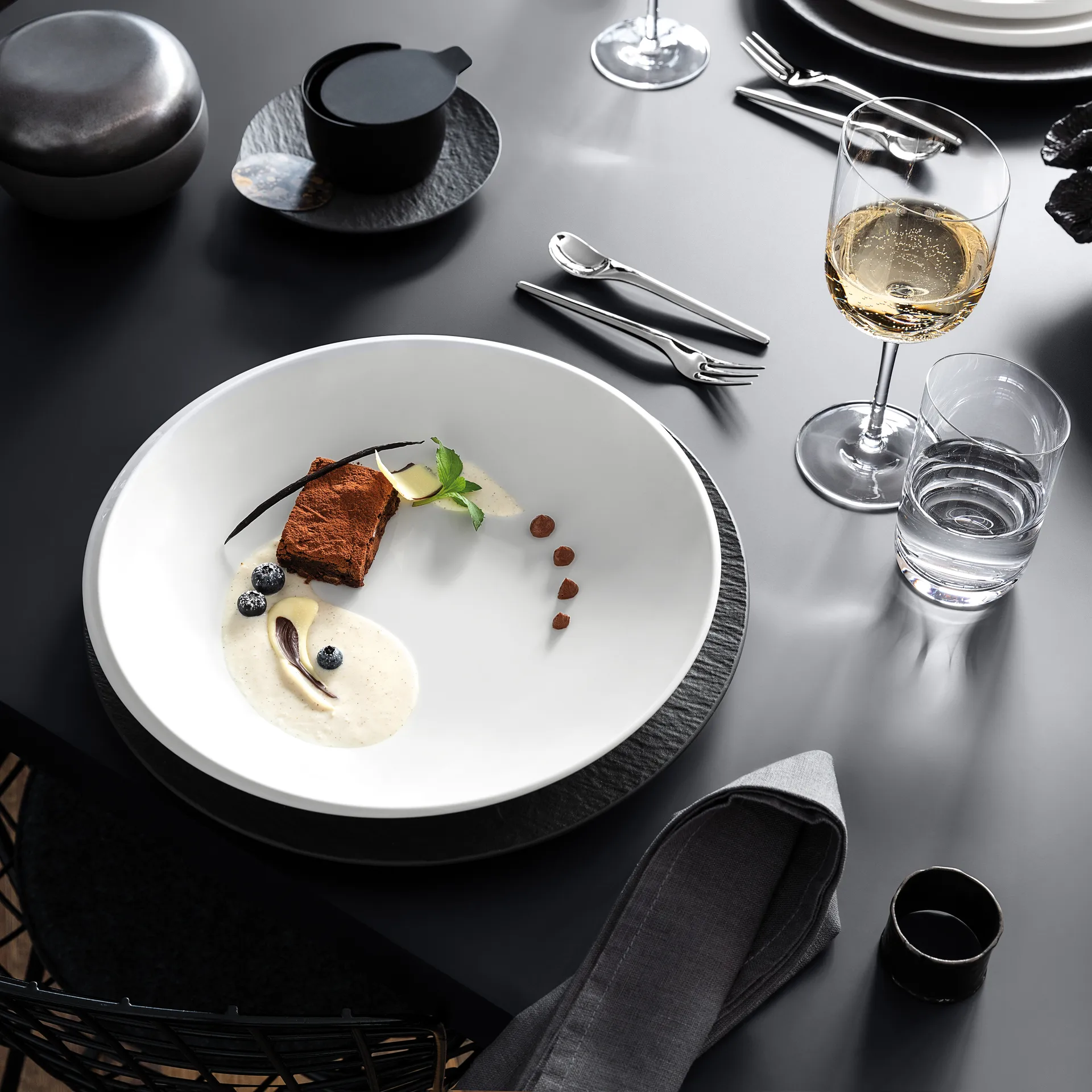 NewMoon skål 29 cm, Hvid Villeroy & Boch