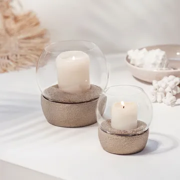 Perlemor varme lysestage Ø11 cm - Beige - Villeroy & Boch