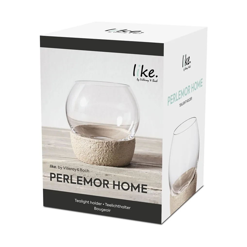 Perlemor varme lysestage Ø11 cm, Beige Villeroy & Boch