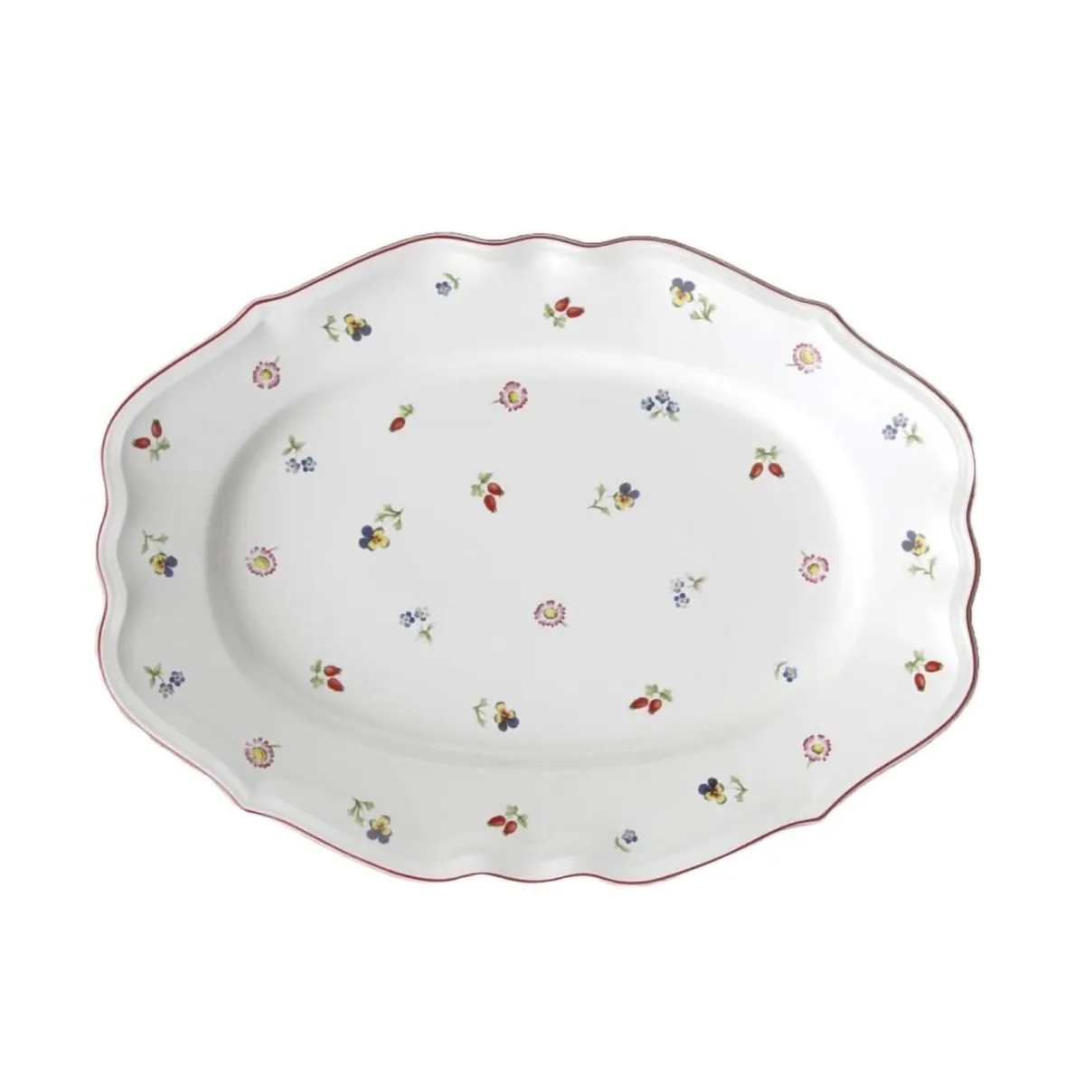 Villeroy & Boch Petite Fleur serveringsfad 37 cm Hvid