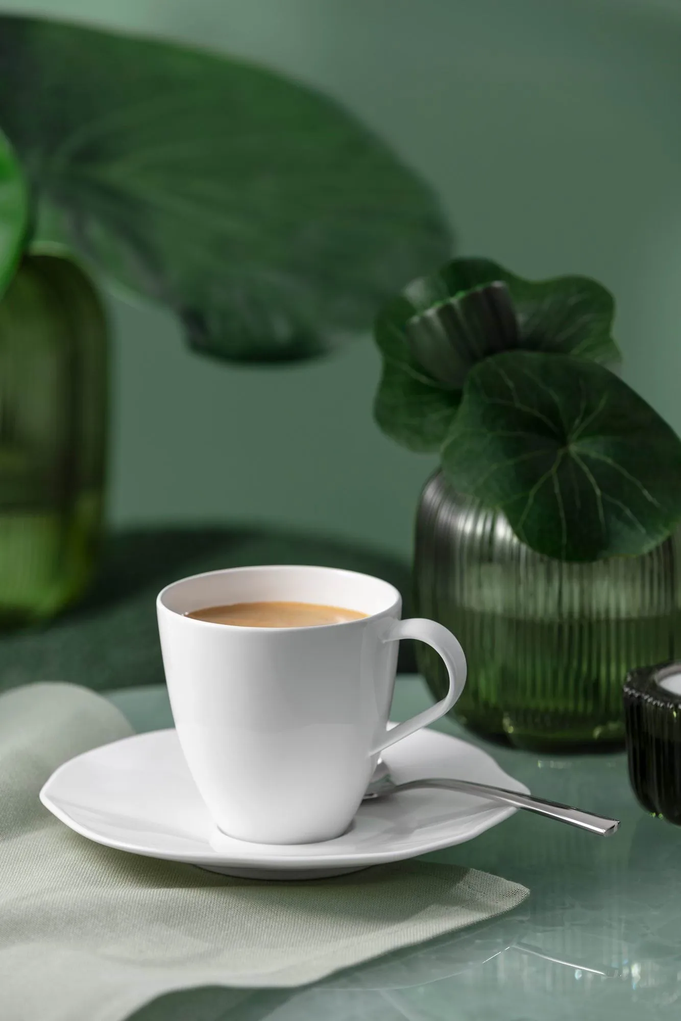 Pura kop med underkop, Hvid, 2 dele Villeroy & Boch