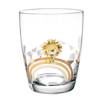 Roar like a Lion drikkeglas børn 15 cl 2-pak - Multi - Villeroy & Boch